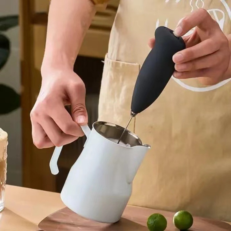 Electric Milk Frother Handheld - MINI Milk Frother USB Rechargeable 3