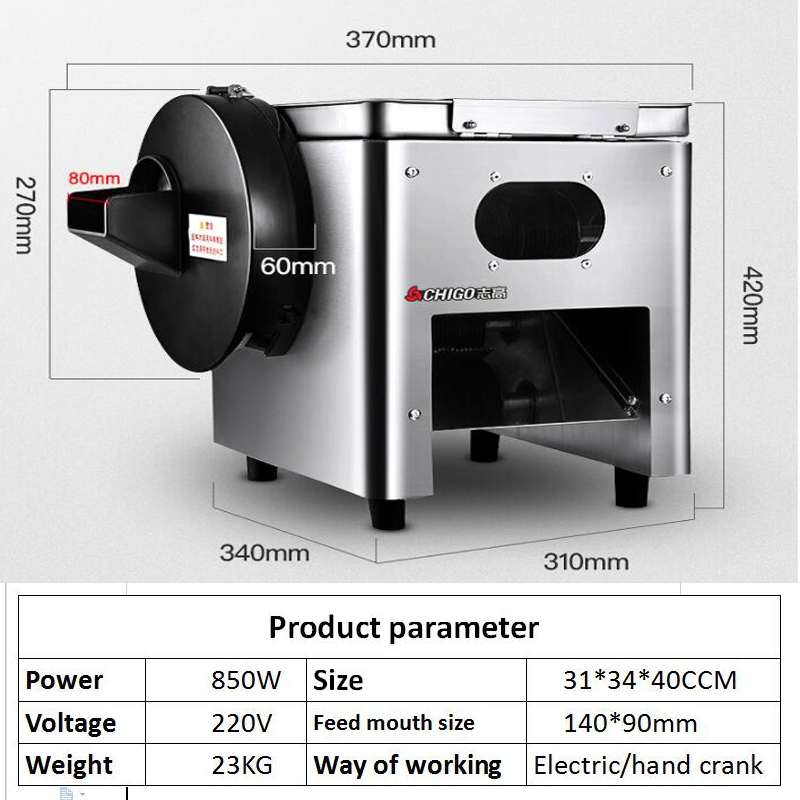 Factory Direct Sales Commercia - Automatic Meat Slicer Home ulasan dan harga