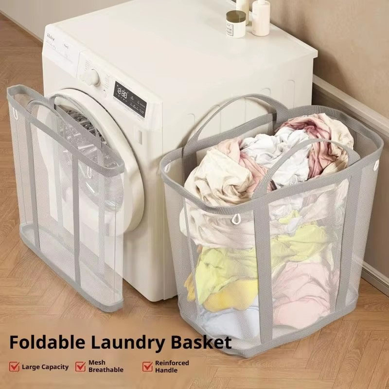 Mesh Laundry Basket Nylon With - Laundry ulasan dan harga
