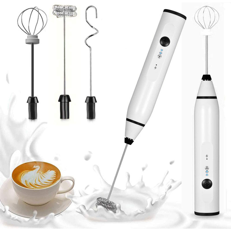 Mini Electric Handheld Milk Fr - Portable Blender Usb Rechargeable ulasan dan harga