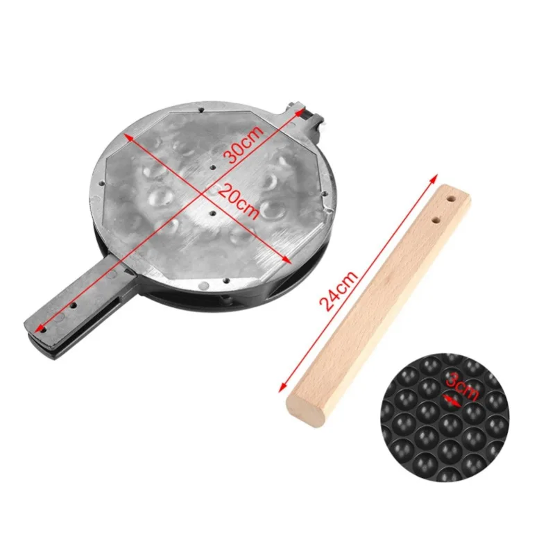 QQ Egg Puff Maker Home LPG Gas - Mini Waffle Maker Machine ulasan dan harga